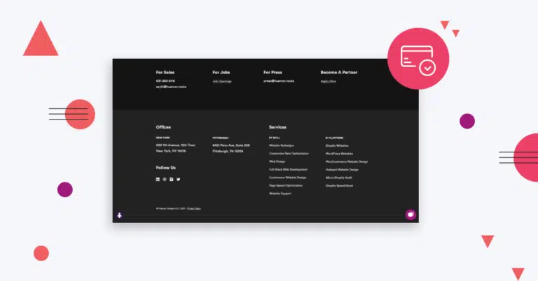 footer heatmap